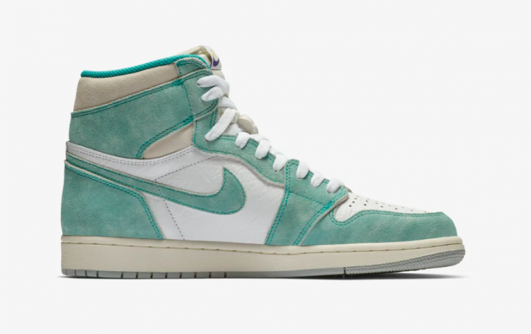 Jordan 1 Retro High Turbo Green - Click Image to Close