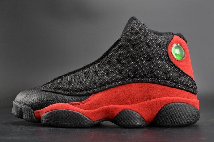 Air Jordan 13 Retro "Bred" black/ red mens 414571-004 - Click Image to Close