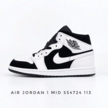 Air Jordan 1 Mid White Bl