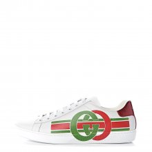 Gucci Ace Printed Interlocking G (White)